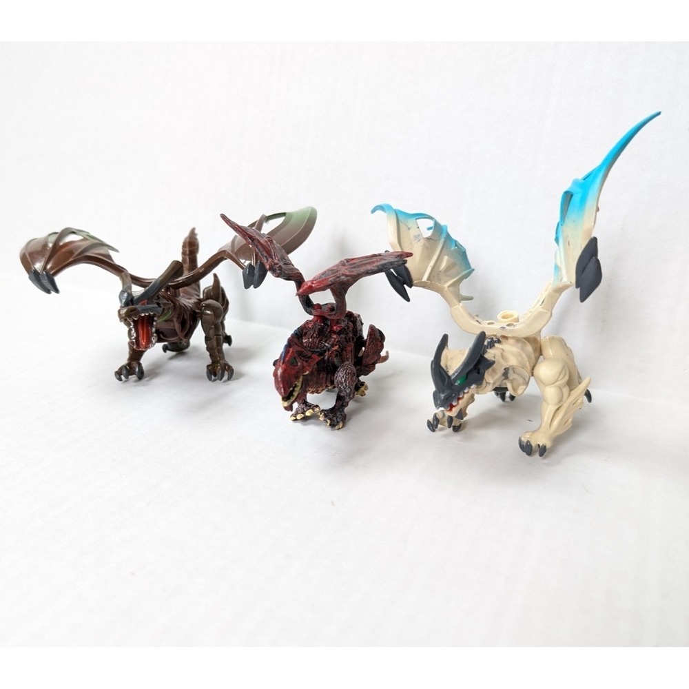 Mega Bloks Dragons Universe Figure Set of 3